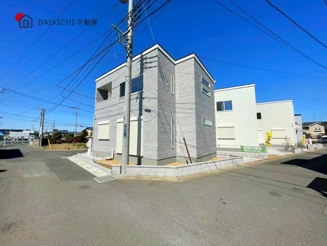 【前面道路含む現地写真】 | 鴻巣市松原9期　ピュアガーデン　新築戸建　全11棟　1号棟