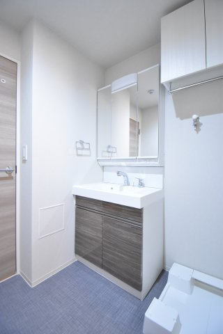 D-reidence長居の洗面所