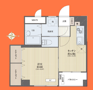 【間取り】 | ライオンズマンション東神田