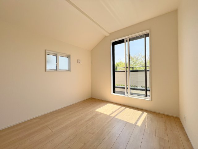羽村市緑ヶ丘4丁目　新築戸建全9棟の洋室|【洋室2】5.25帖