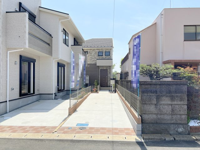 羽村市緑ヶ丘4丁目　新築戸建全9棟の駐車場|駐車スペース　2台駐車可能(車種による)