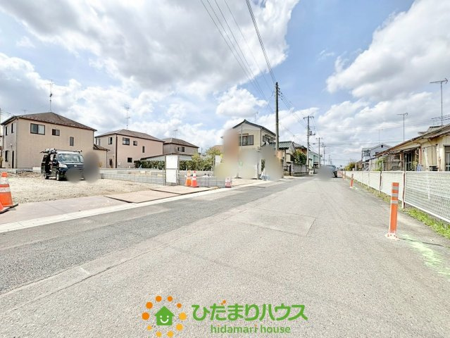 幸手西　新築一戸建て　02　リーブルファインの前面道路含む現地写真|2026/4/6　撮影