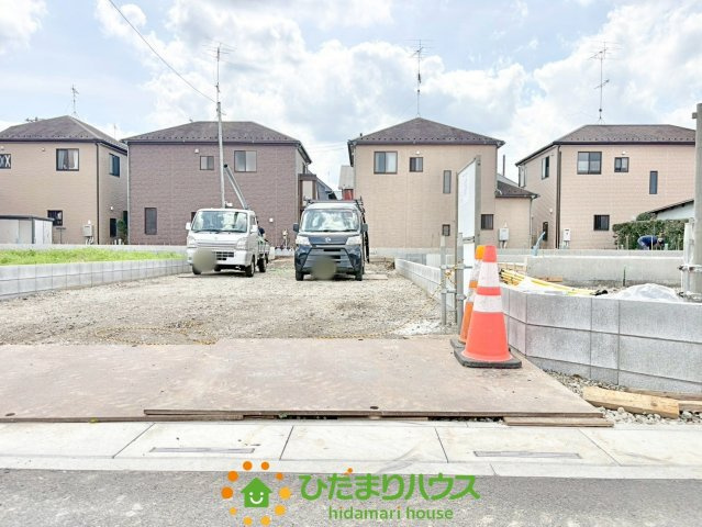 幸手西　新築一戸建て　02　リーブルファインの駐車場|2026/4/6　撮影