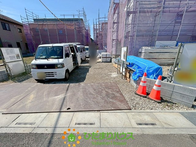 幸手西　新築一戸建て　02　リーブルファインの駐車場|2026/5/2　撮影
