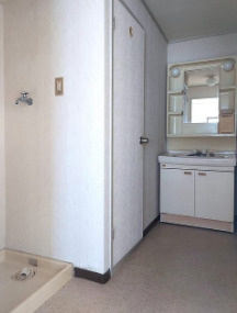 ミクロハイムの独立洗面台