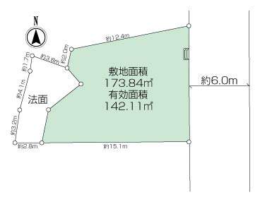 ハイランド3丁目土地の画像