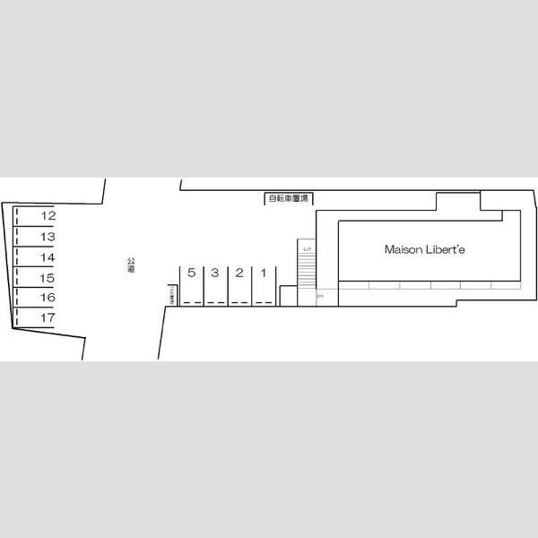 Maison　Libert　　刈谷市近郊の賃貸ならクラスホーム刈谷店の区画図