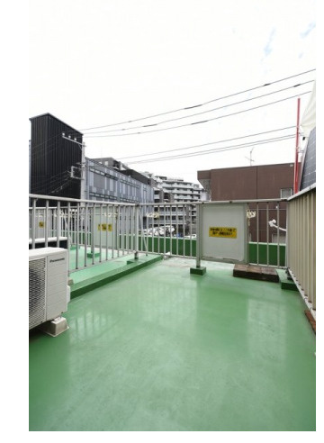 ハイシティ高田馬場のバルコニー