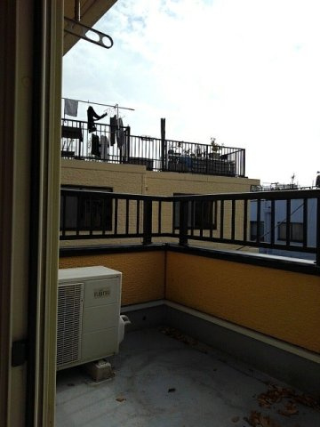 グラシオッソＢのバルコニー