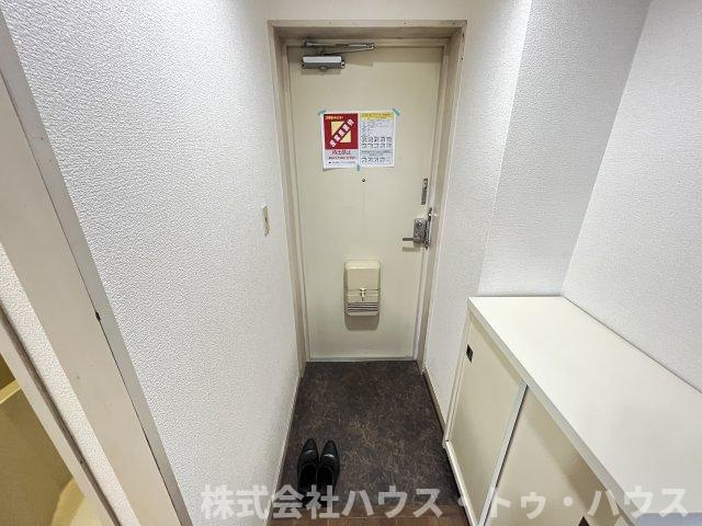 ジュンカ南柏の玄関