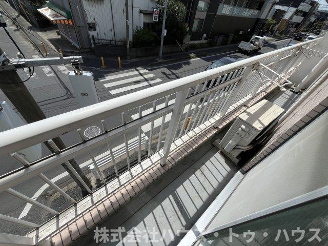 ジュンカ南柏のバルコニー