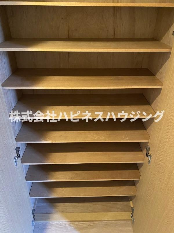 グレース柏の玄関