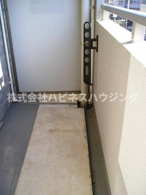 グレース柏のバルコニー