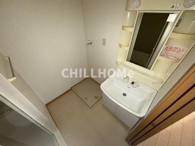 グランドレジデンスの洗面所|当社、チルホームのHPもご覧ください(^^)/物件情報多数♪