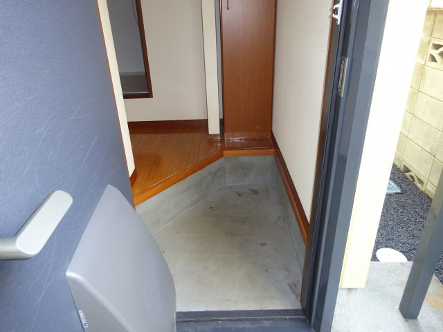 花ハウス2の玄関