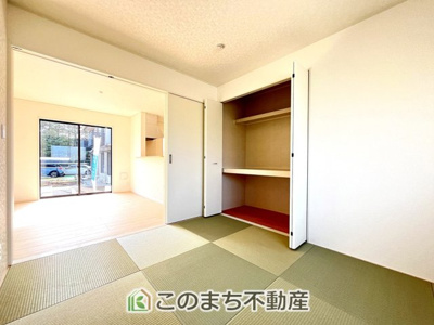 【前面道路含む現地写真】 | CRADLEGARDEN古河市尾崎第1　1号棟 | 前面道路が広いので、陽当り・解放感◎になっております！
