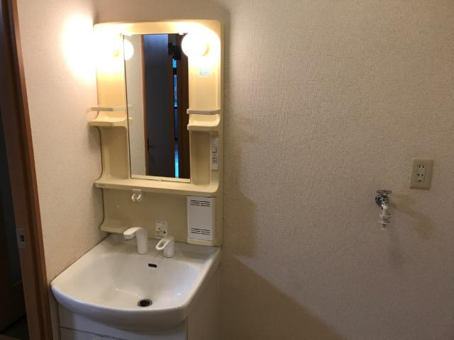 ハイメゾンあをいの洗面所|洗髪洗面化粧台