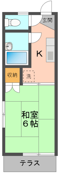 コーポルピナスの間取り