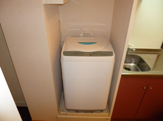 クレストタウンＡの設備|洗濯機あります。