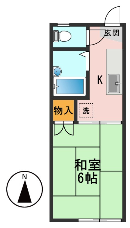 コーポルピナスの間取り