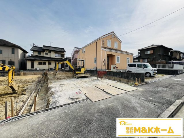 知多市梅が丘1丁目　全3棟　1号棟の外観|R8.3.2撮影　24時間換気システム搭載♪