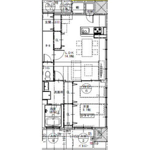 【間取り】 | さくらHills ROKUBAN Platinum Residence
