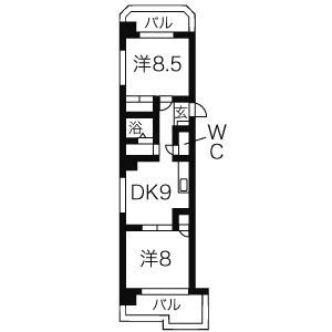 【間取り】 | 平安ビル