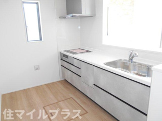 【キッチン】 | 郡山市大槻町室ノ木新築一戸建て1棟 | お料理しやすいキッチンです