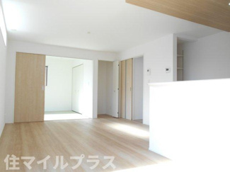 【居間・リビング】 | 郡山市大槻町室ノ木新築一戸建て1棟 | 使いやすいリビングです