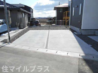 【駐車場】 | 郡山市大槻町室ノ木新築一戸建て1棟 | 駐車場があります