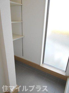 【玄関】 | 郡山市大槻町室ノ木新築一戸建て1棟 | きれいな玄関です