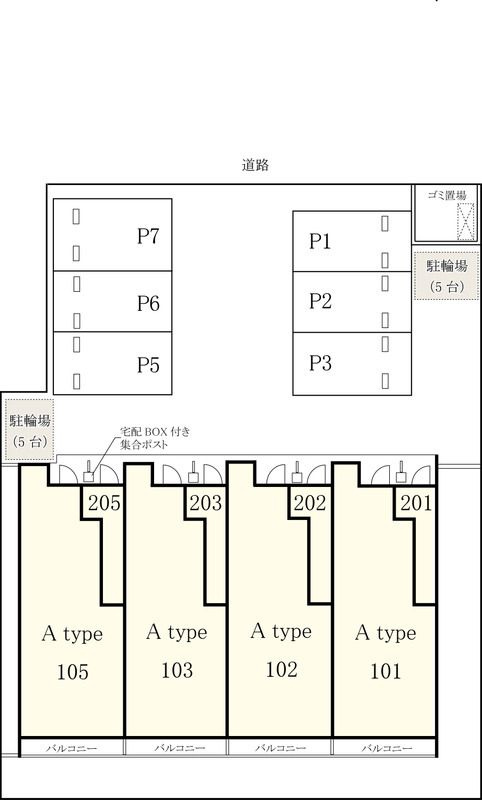 リブリ・ＰａｔｒｉＡ平のの区画図