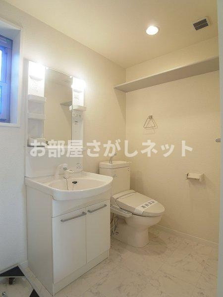 パーク戸山【おとり物件なし】#学生・社会人にオススメ！初期費用分割払いOK！の洗面所