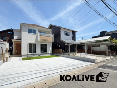 【外観】 | 高崎市石原町　新築住宅 | 現地ご案内ツアー開催中！早朝やお仕事帰りのご見学にもすぐ対応致します！見学ご予約はコアライブまでお気軽にお問い合わせ下さい！