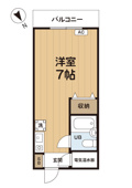 この間取りの反転です