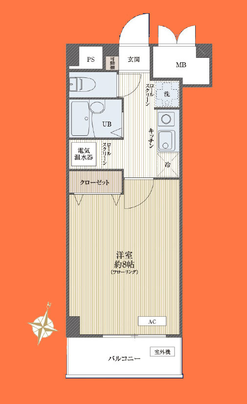 ハウスTKA目白の間取り