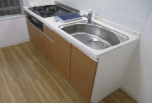 多摩市馬引沢２丁目の賃貸マンションのキッチン