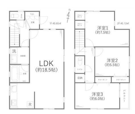 戸塚区戸塚町 中古戸建 2690万円