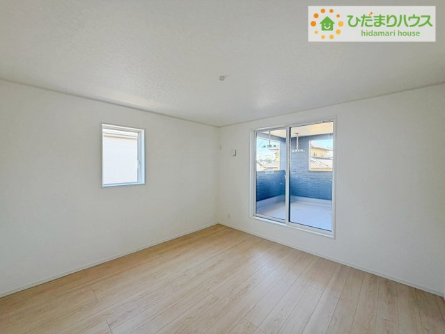 ひたちなか市平磯町第2　新築戸建　1号棟の寝室|8帖の主寝室！十分な広さがあるので、大切なプライベート空間を素敵に演出できます♪
