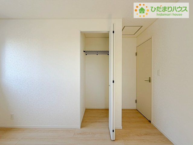 ひたちなか市平磯町第2　新築戸建　1号棟の収納|洋室A収納