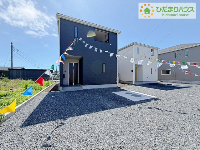 ひたちなか市平磯町第2　新築戸建　1号棟の駐車場|カースペースは2台分確保!(^^)!