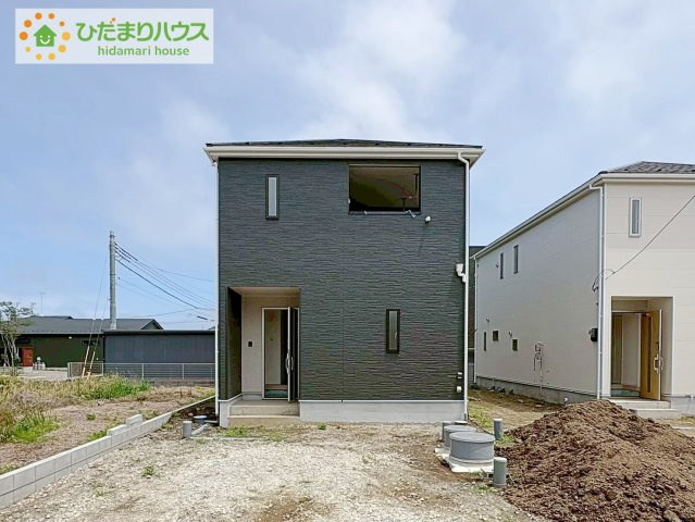 ひたちなか市平磯町第2　新築戸建　1号棟の外観|今から見たいも大歓迎！お気軽にお問い合わせください☆彡