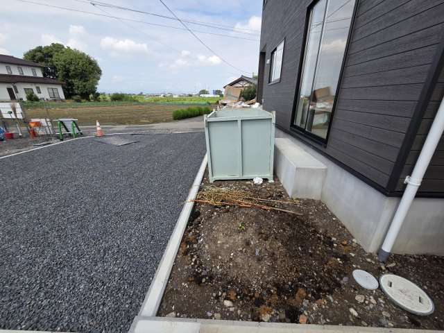 新築　伊勢崎市境米岡第3　1号棟　Cradle Gardenの庭|新築　伊勢崎市境米岡第3　1号棟　Cradle Garden