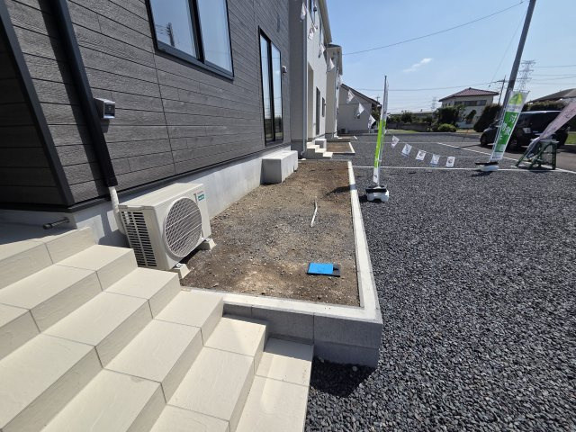新築　伊勢崎市境米岡第3　1号棟　Cradle Gardenの庭|新築　伊勢崎市境米岡第3　1号棟　Cradle Garden