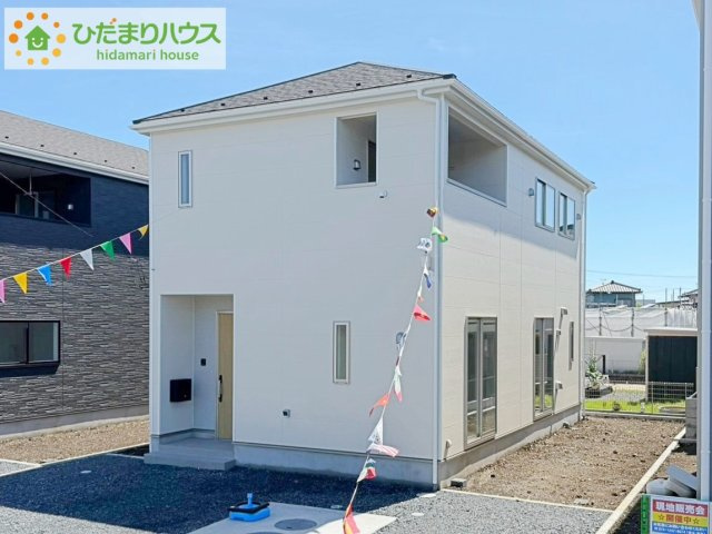 ひたちなか市平磯町第2　新築戸建　2号棟の外観|是非一度、ご家族そろってご内覧ください♪