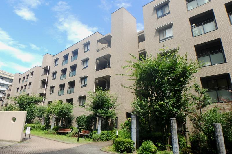 東急ドエル・アルス御影鴨子ヶ原北棟の外観