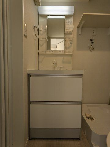 ハーモニーテラス綾瀬Ⅴの独立洗面台