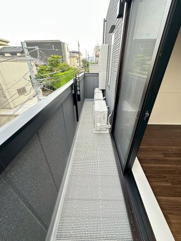 （仮称）浦和区東仲町メゾンのバルコニー