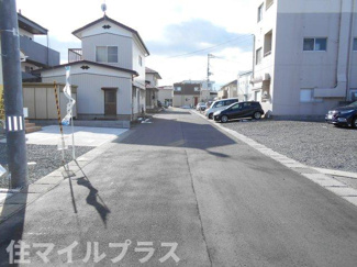 【前面道路含む現地写真】 | 郡山市安積荒井3丁目新築一戸建て2棟 | 前面道路含む現地写真です