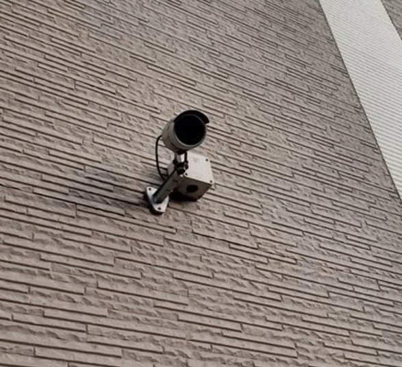 柏市弥生町のアパートのセキュリティ